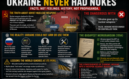 Ukraine NEVER Had Nukes: The Myth That Refuses to Die and the Dangerous Ignorance Driving Europe Toward Disaster