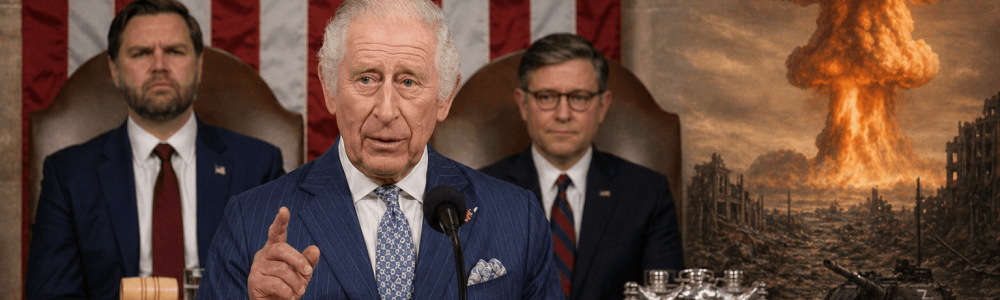 King Charles Calls for War with Russia in US Congress. A Reckless Push Toward Global Suicide King Charles Calls for War with Russia in US Congress. A Reckless Push Toward Global Suicide
