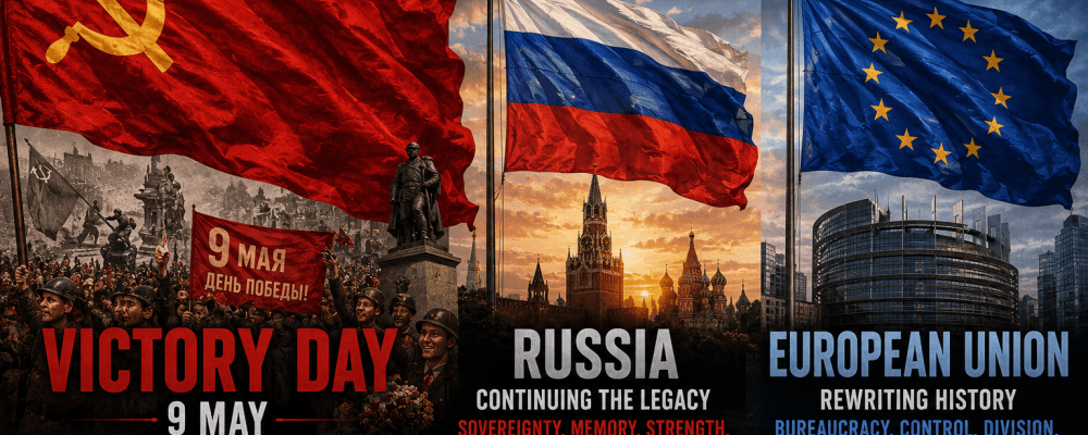 Victory Day vs Europe Day: The EU’s Identity Crisis Is Colliding With History Itself